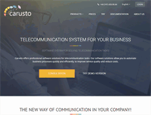 Tablet Screenshot of carusto.com
